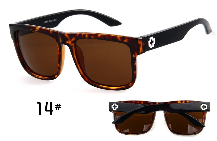 Солнцезащитные очки для мужчин и женщин с квадратным блоком, солнцезащитные очки, мужские и женские солнцезащитные очки для вождения, okulary zonnebril heren gafas de sol hombre - Цвет линз: 14