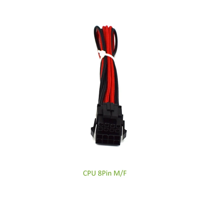 atx pcie cable nylon sleeved (2)