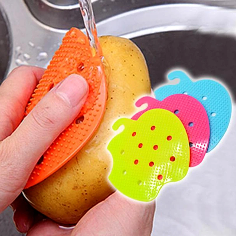 Multi-functional Protect Hand Fruit Vegetable Brush Potato Kitchen Home GadgetsZ