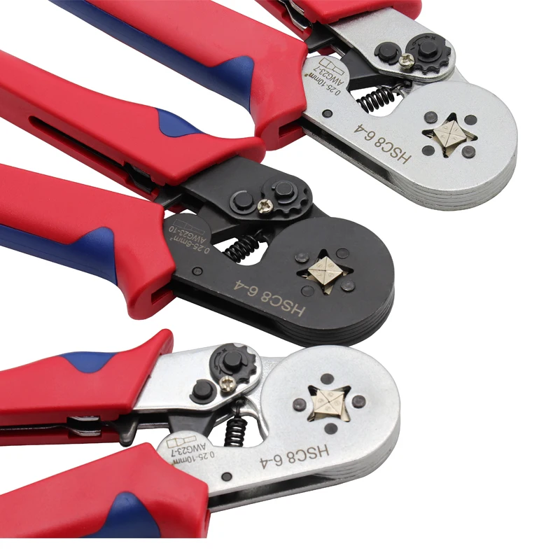 

Yalku Pipe Crimping pliers Tool Self-adjusting Crimping Pliers Multifunction Crimping Pliers 0.25-10mm2 with 1200 Wire Terminal