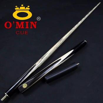 

Excellent Handmade O'MIN FEM 3/4 Piece Snooker Cue Kit with Case with Extension 11.5mm Tip Snooker stick Billiards Kit Cue Stick