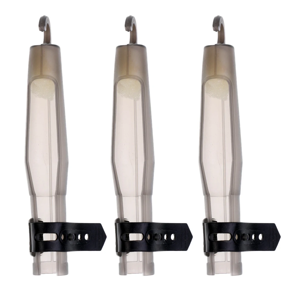 3Pcs Universal Fishing Rod Tip Cap Protector Fly Rod Pole Head Cover Sleeves Punta Cover tuyau de couvrir