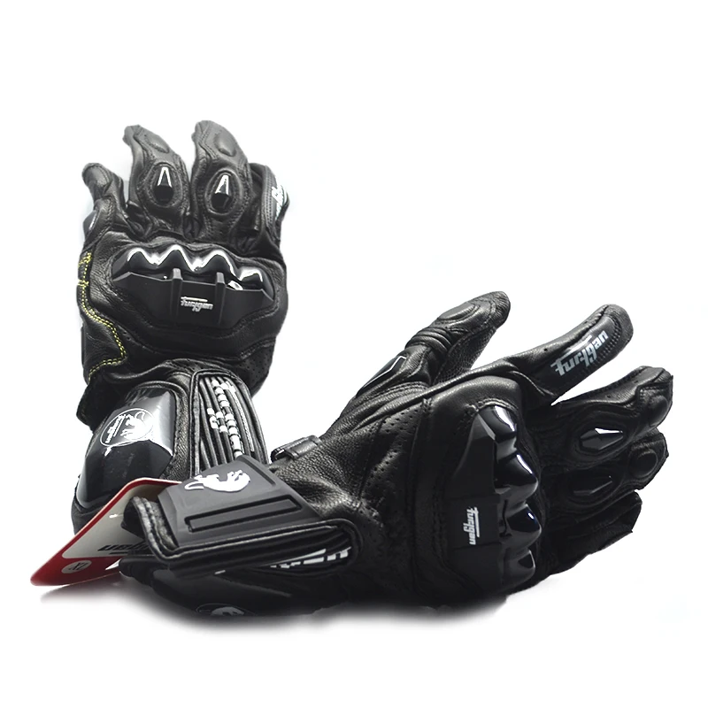 

Motorcycle Racing Knight Leather Gloves Furygan ANTS AFS18 Bicycle Touch Screen Glove Protect both hands and wear-resistant