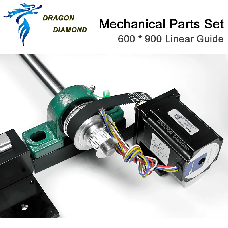 Оригинальные CO2 Лазерные Механические комплекты запасных частей 600 мм* 900 мм для лазерной резки