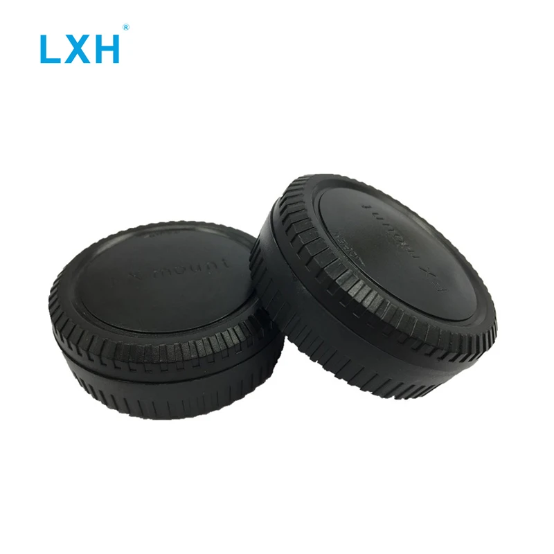 

LXH Camera Front Body Cap + Rear Lens Cap Cover Set For Fujifilm Fuji X-Mount X-T1 X-T2 X-T10 X-A3 X-T20 X-M1 X-A1 X-E2 X-Pro1