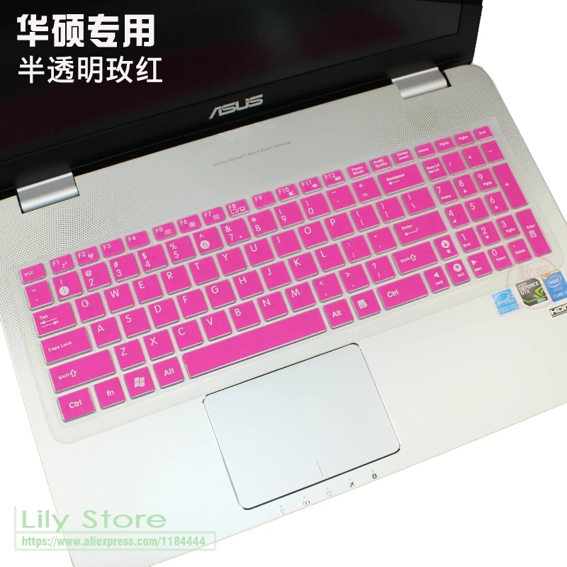 Защитная крышка для клавиатуры ноутбука 17 3 дюйма ASUS VivoBook Pro N750 N750JV N750jk N751j N752vx N752vw