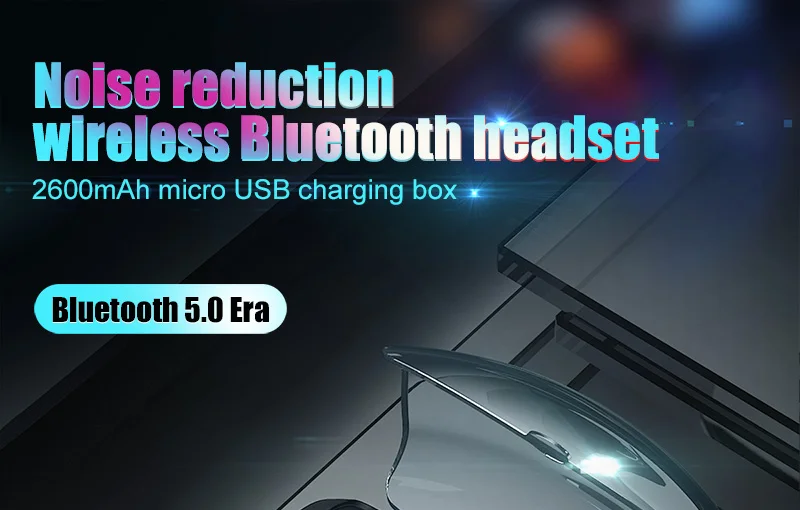 TWS Wireless Headphones Bluetooth Headset Noise Cancelling Earbuds Stereo Earphones Air Pods Headphone With Mic Charging Box (3)