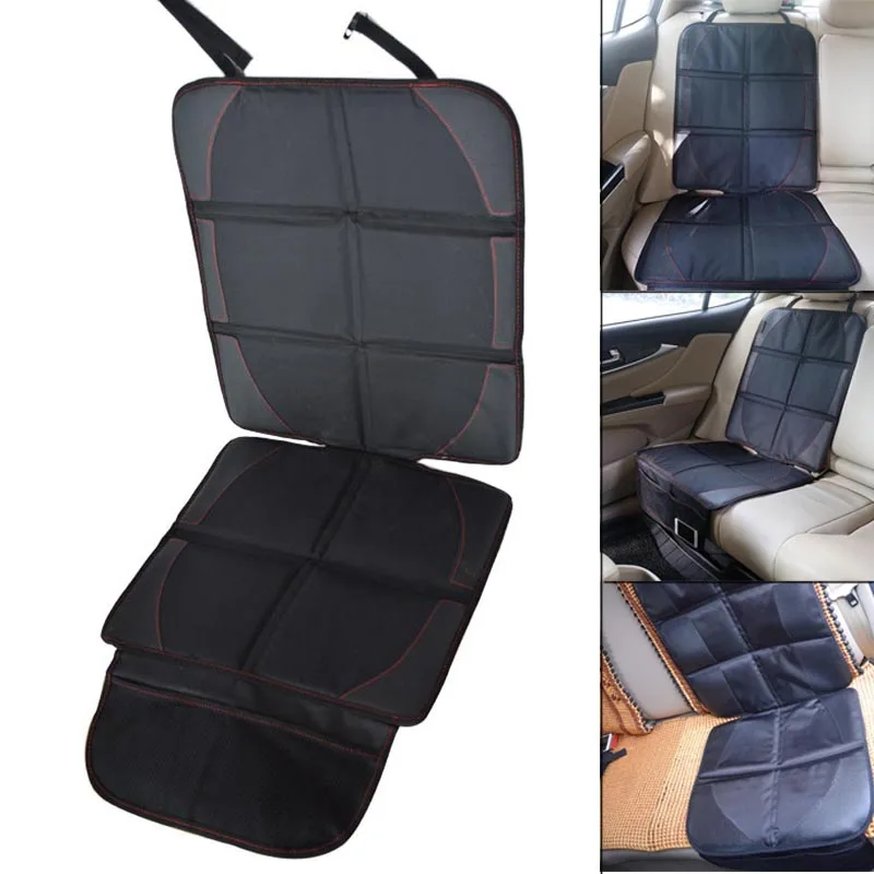 Car Seat Protector Mat Mesh Pockets Auto Child Seats Protection Cover