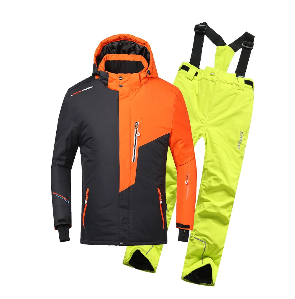 esqui térmico outwear jaqueta + calça à