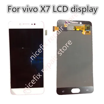 

New 100% test 5.2 inch For vivo x7 LCD display with touch screen digitizer Assembly repair parts free shipping+tools