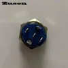Zusen 16mm high head Ring illuminated momentary push button switch without fixing(ZS16F-11E/B/12V/A with horn symbol) ► Photo 3/4