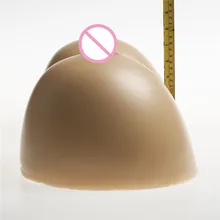 10 Kg/pair коричневый супер огромный искусственный груди реалистичные силиконовые формы груди подделка силиконовые сиськи Классический круглый