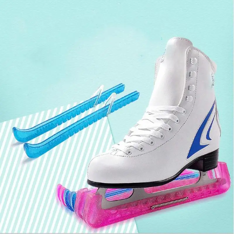 Rust Proof Skates Blade Guards Blades Plastic Protector for Ice Hockey Figure Skating Skate Blade Protector Cover