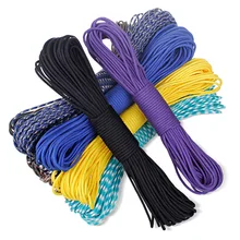 84 colors New Paracord 550 Paracord Parachute Cord Lanyard Rope Mil Spec Type III 7 Strand 100 FT FREE SHIPPING