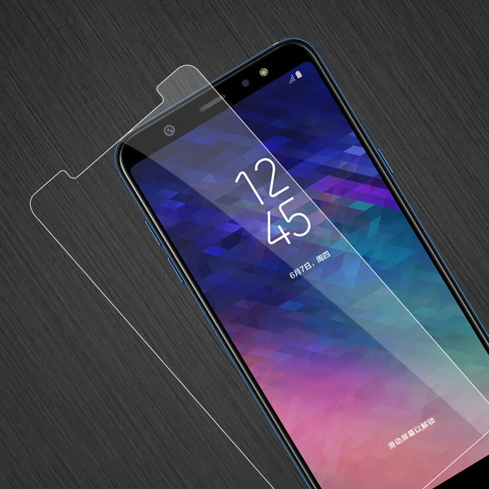 Закаленное стекло zlnвич для samsung Galaxy a8 2018 защитная пленка экрана телефона a5 2017 a6 a7