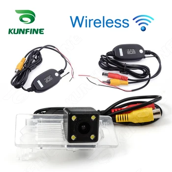 

Wireless CCD Track Car Rear View Camera For Volkswagen Santana 2015 Parking Assistance Camera Trackline Night Vision LED Light