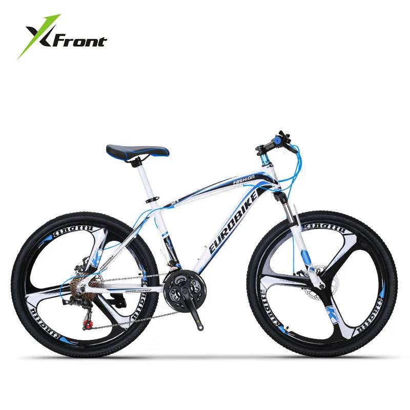 New Brand Mountain Bike Carbon Steel Frame 21/27 Speed Dual Disk Brake Bicycle Outdoor Sports Bicicleta
