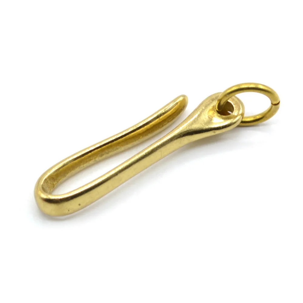3-Size-Rentro-Solid-Brass-KeyChain-Key-Ring-Belt-U-Hook-Wallet-Chain-Fish-Hook (3)
