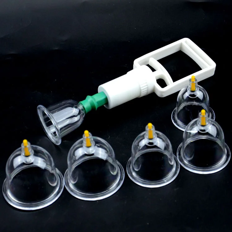 vacuum Cupping set 6 Cans acupuncture Massage Suction Cup Cupping Therapy SZ 3