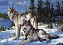 Icon Diamond Embroidery Wolf Mosaic Crystal 5D Cross Stitch Square Drill Diamond Painting DIY Sticker Decoration Paintings room