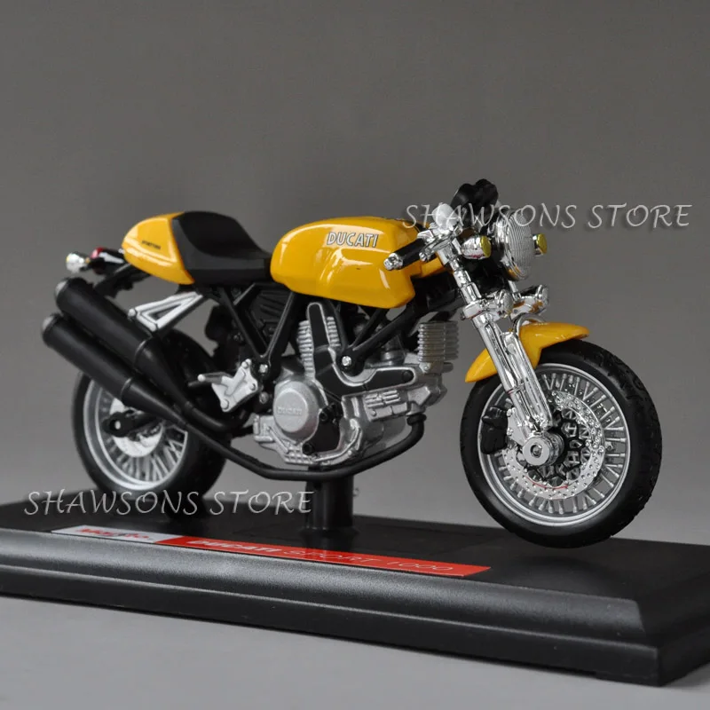 Литые игрушечные модели Maisto 1:18 Ducati Sport 1000 уличный велосипед миниатюрный мотоцикл Реплика