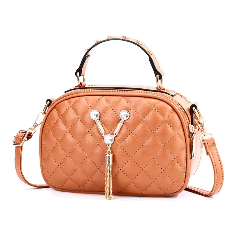 

Female bag 2019 new Korean version of the small square bag fashion trendy mini bag sweet cartoon Messenger bag