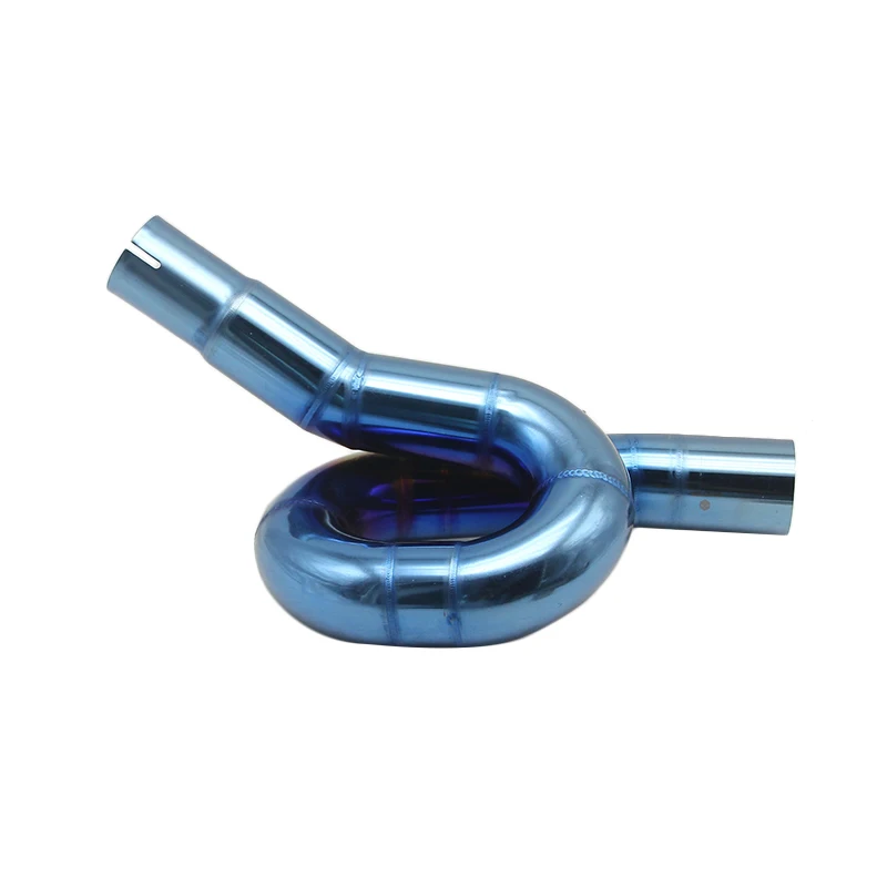 ZSDTRP de la motocicleta para Benelli Qianjiang BJ300GS silenciador de Escape medio tubo 50,8mm silenciador de Escape de enlace tubo de Escape