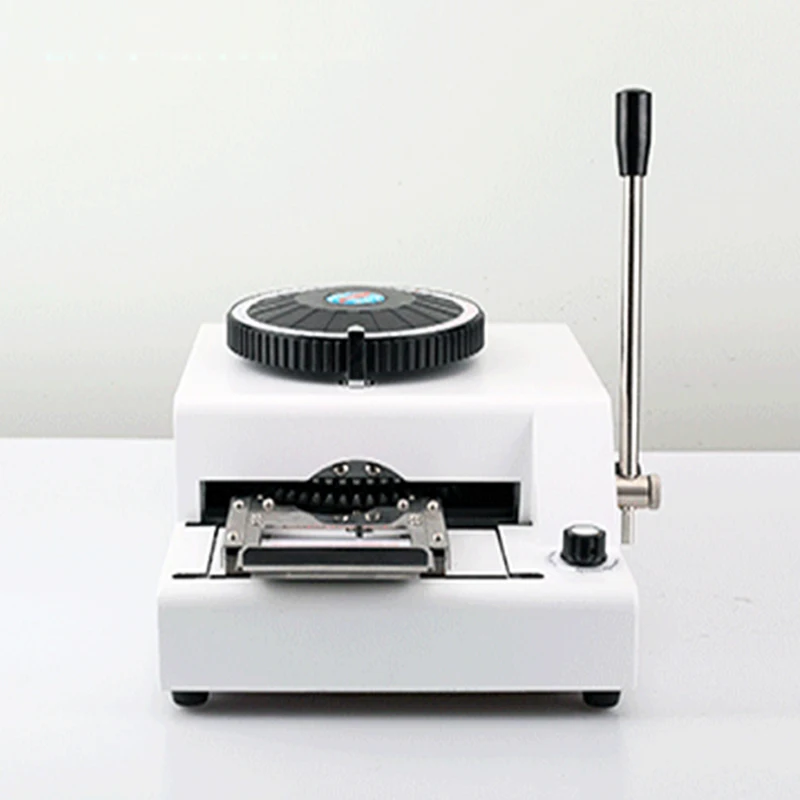 

PVC Manual Embossing Machine Stamping Machine Encoder Convex Code Printer Pressure Code Machine 68D