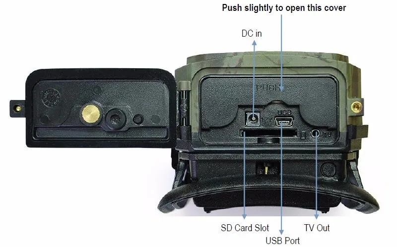 3g Мобильная камера с 12MP HD изображениями и 1080P видео запись с бесплатным приложением дистанционное управление IP54 Водонепроницаемый