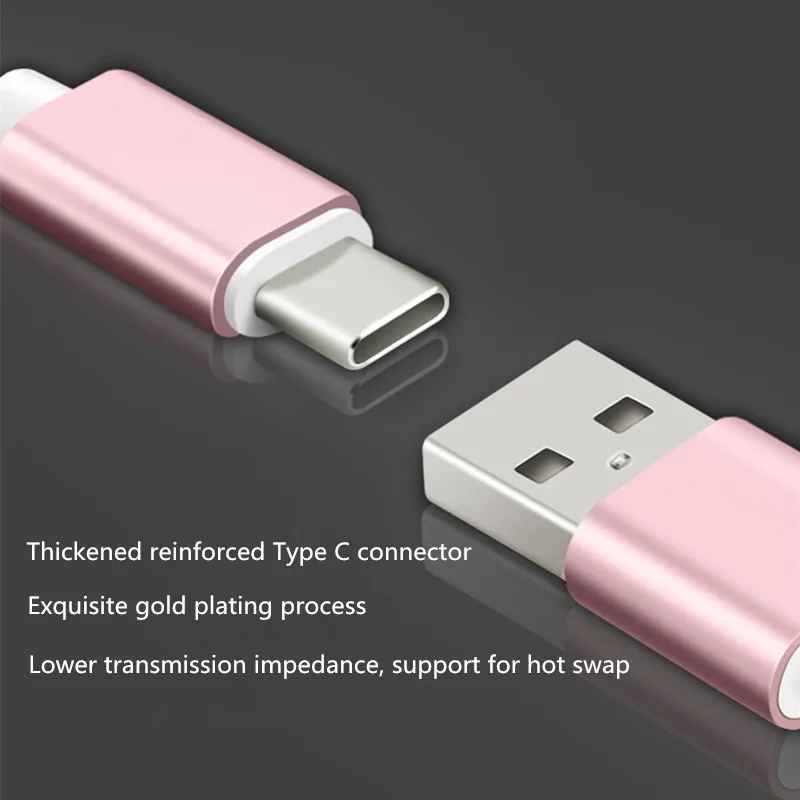 SUPTEC 2.4A usb type-C кабель для Xiaom 8 9 Redmi Note 7 Быстрая зарядка кабель type-C для samsung S9 S10 huawei P20 Pro USB C шнур