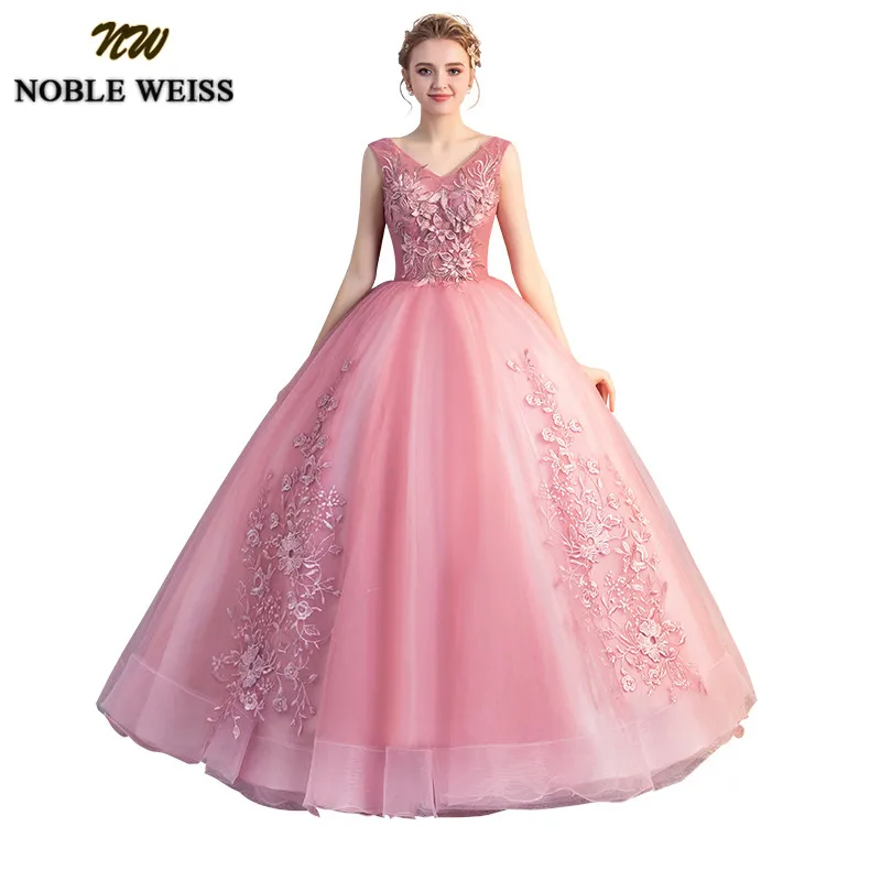 Благородный WEISS 2019 Vestido Дебютант пышные платья сексуальное бальное платье с