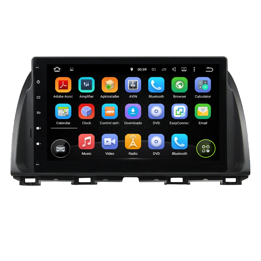 Top 8 Core 2G RAM 10.1 inch Android 6.0 Car DVD Player GPS Navigation System Media Stereo for Mazda CX5 CX-5 ATENZA with CANBUS 1
