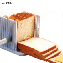 CTREE 1 шт. хлеб для тостов резак Хлеборезка нож для хлеба стеллаж для нарезки пластика Сращивание тостов для завтрака, для кухни инструменты C280
