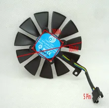 Новый оригинальный msi видеокарта вентилятор охлаждения fdc10h12s9-c t129215sm pld09210s12m 12 В 0.25a шаг 28 мм диаметр 88 мм