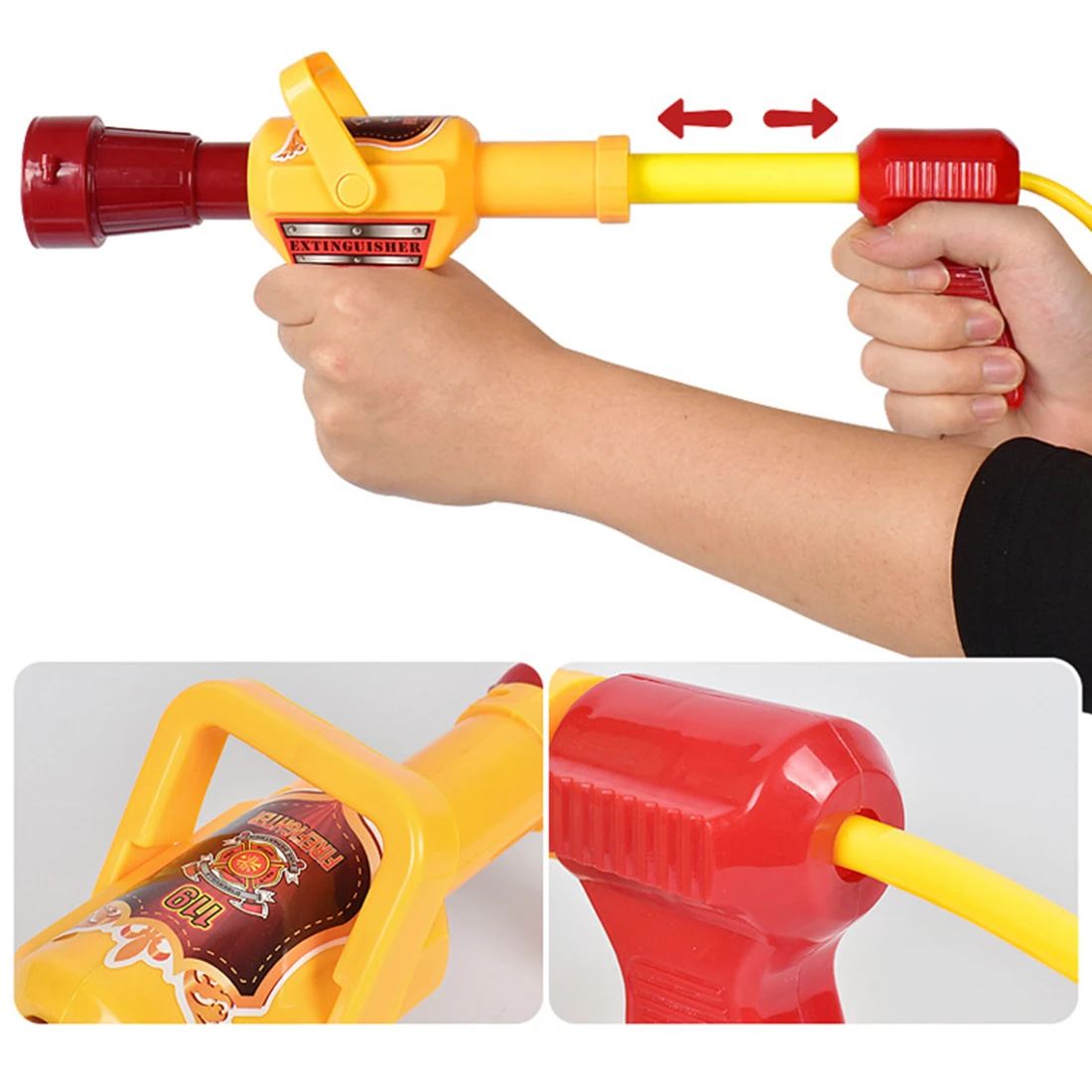 

Surwish Fire Fighter Backpack Water Pistols Shooter Summer Water Blaster Toys For Children