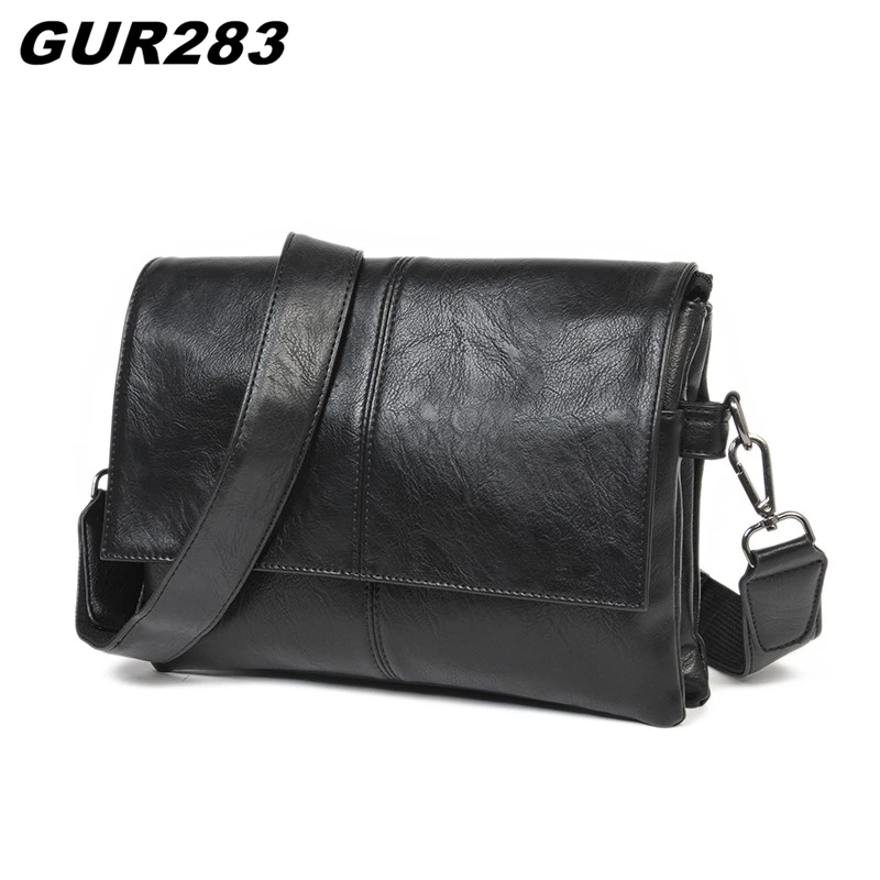 

Casual Business Leather handbag Men messenger bags Famous Brand Shoulder Bag Satchel Vintage Men's Crossbody Bag bolsas male sac