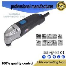 110v multimaster инструменты, Деревообрабатывающие инструменты Осциллирующий многофункциональный домашний инструмент, многоцелевые инструменты вилка США с 37 шт. пилой