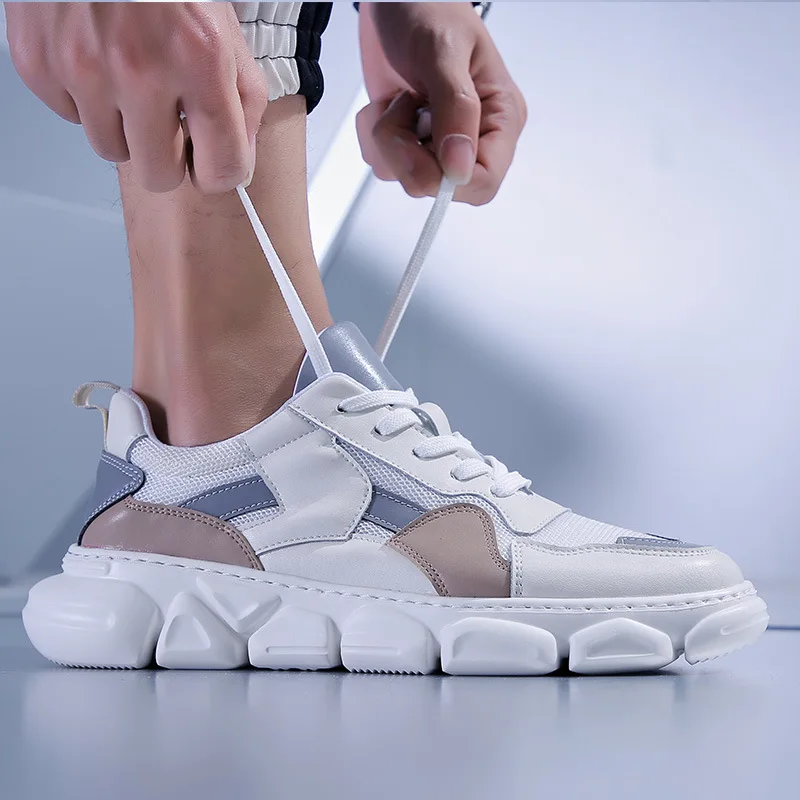 

Men's Sports Shoes 2019 Summer New Men's Shoes Comfortable Breathable Mesh Shoes Outdoor Fitness Running Shoes Men Sneakers