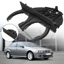 Черный Задний двойной автомобильный держатель, чашка для 2 напитков, держатель для воды, передняя консоль, выдвижная для BMW E39 525 528 530 540 M5 1995-2006