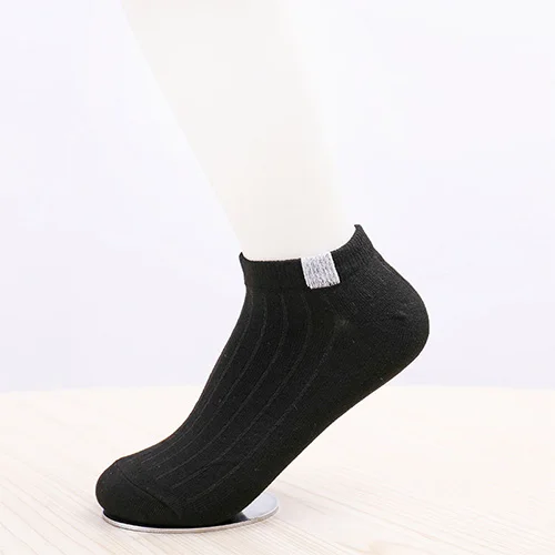 5 пар/лот = 10 шт.; Лидер продаж; женские носки; удобные летние тонкие женские хлопковые носки в полоску; короткие женские носки до лодыжки - Цвет: Anyeheise H