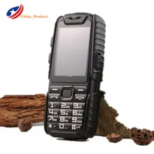 Guophone A6 мобильного телефона ежедневно водонепроницаемый Dual SIM 2.4 “фонарик power bank длительным временем ожидания телефона V3S с Русская клавиатура