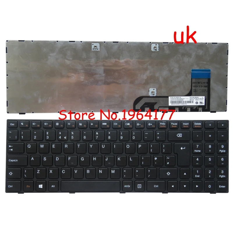 Новая клавиатура для ноутбука LENOVO ideapad 100-15 100-15IBY 300-15 B50-10 сменная черная |