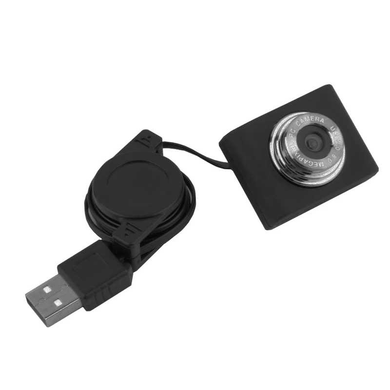 

Top Selling 5M USB Retractable Clip 120 Degrees WebCam Web Wide-angle Camera Laptop U7 Mini