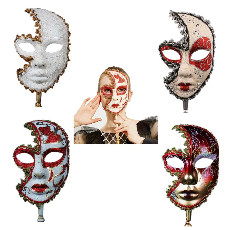 12 Pcs Halloween Pack of Mardi Masquerade Party Fantasy Masks weddings Ladies