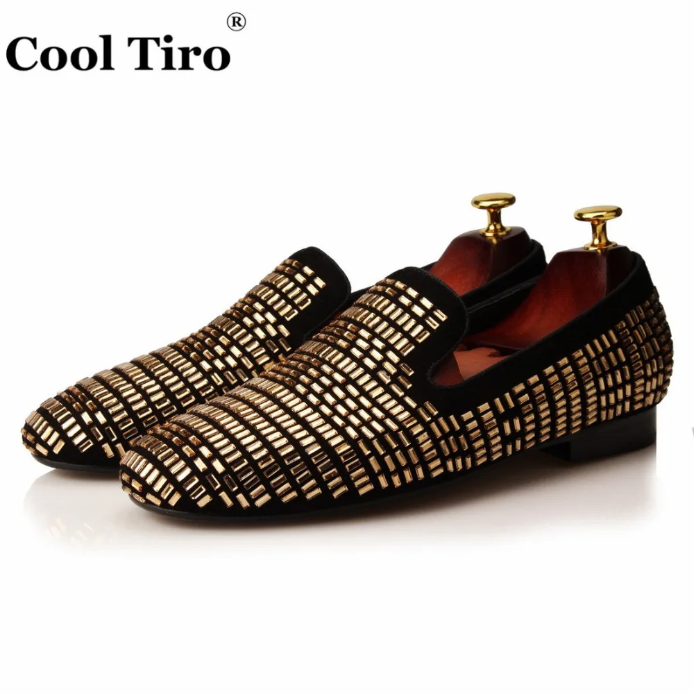 Gold Crystal Slippers shoes (2)