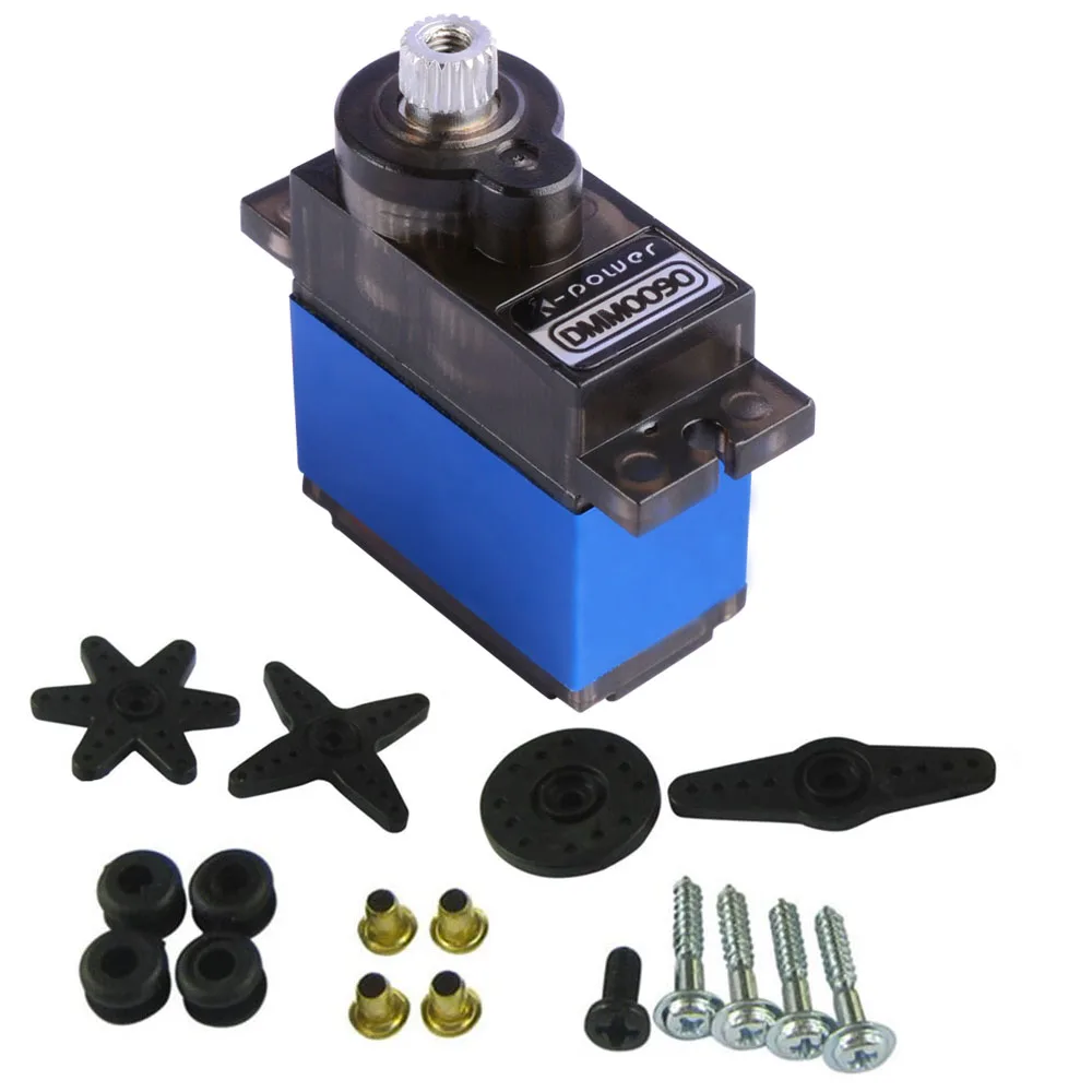 

K-power DMM0090 3KG Torque Metal Gear Digital Servo MINI Micro RC Servo for RC Heli car plane