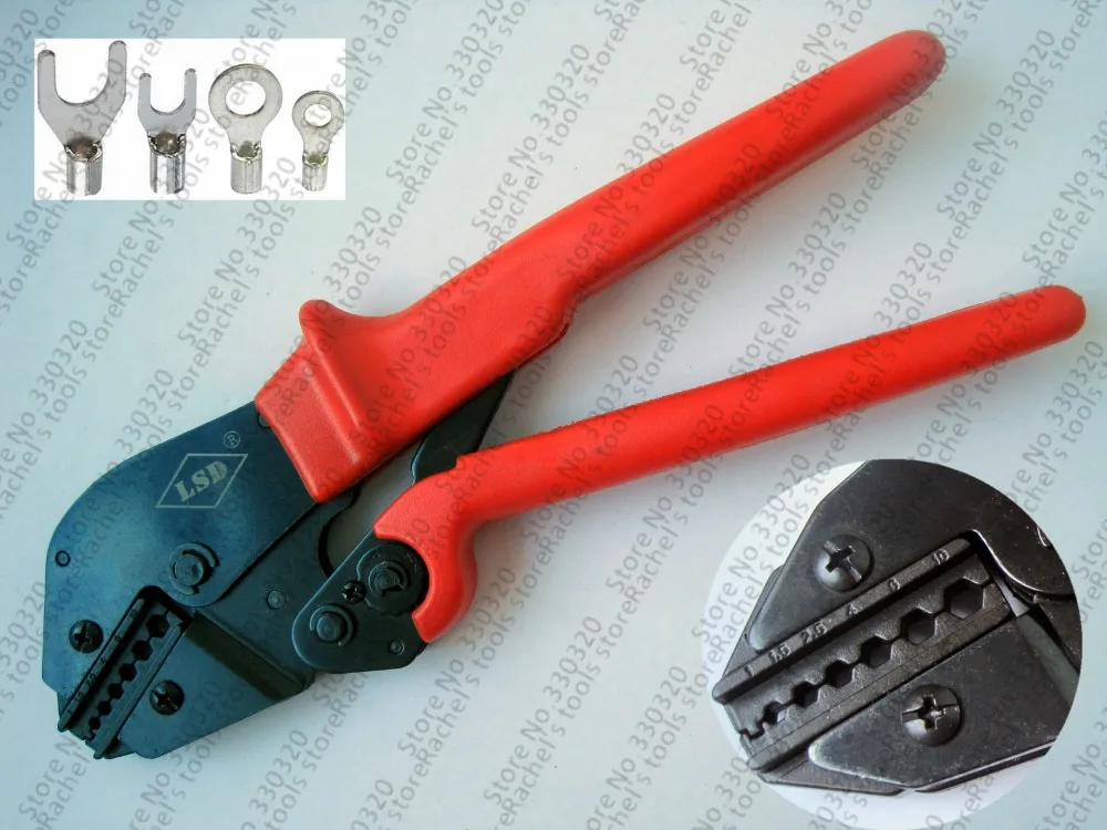 AP 110TX Ratchet Crimping Tool for non insulated cable lug 1 10mm2