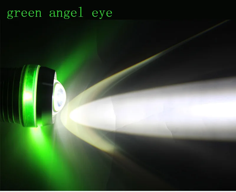 green angel eye