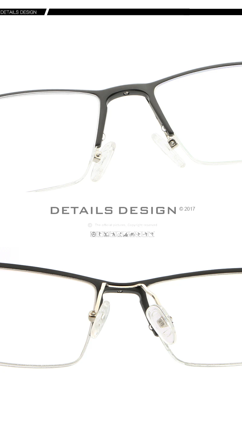 HDCRAFTER, мужские оправы для очков по рецепту, металлическая оптическая оправа для очков, брендовые дизайнерские прозрачные очки для чтения для мужчин и женщин