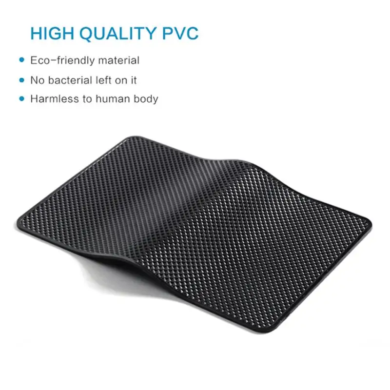 

Auto Car Interior Car Styling Car Dashboard Anti-slip Mat Mobile phone perfume Anti-slip Grid Mat Pad For Most Car LOGO
